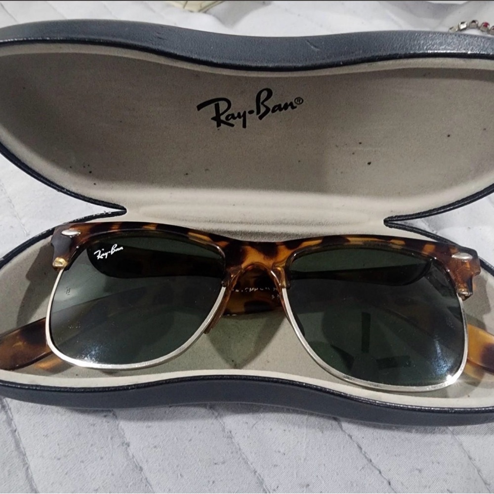 Vintage B&L Ray Bans with Green Lenses